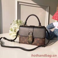 Louis Vuitton Top Quality Monogram Canvas LOCKY BB M44080 Black