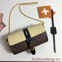 Louis vuitton monogram canvas GLASSES CASE M43903 creamy white