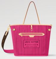 Louis Vuitton REVERSIBLE EARLY ACCESS Neverfull Bandouliere Inside Out MM M12096 rose Louis Vuitton REVERSIBLE EARLY ACCESS Neverfull Bandouliere Inside Out MM M12096 rose