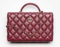 CHANEL BOX BAG AS5168 Burgundy