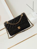 CHANEL FLAP BAG Lambskin AS4686 black