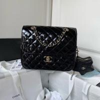 Chanel 24C Original Leather Star Backpack Bag AS4649 Black