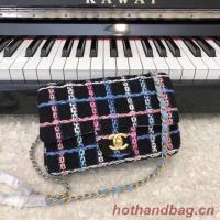Chanel CLASSIC HANDBAG A01116 black& gold