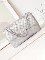 Chanel LARGE 255 HANDBAG AS4661 Silver