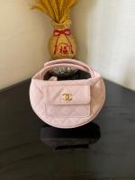 Chanel POUCH Lambskin & Gold Tone Metal AP3467 pink