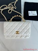 Chanel SMALL FLAP BAG AP3504 white