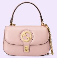 GUCCI BLONDIE TOP HANDLE BAG 735101 Light pink