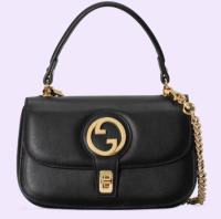 GUCCI BLONDIE TOP HANDLE BAG 735101 black