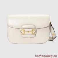 Gucci 1955 leather shoulder bag 602204 white