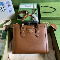 Gucci Diana small tote bag 702721 brown
