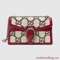 Gucci Dionysus GG Original tweed Shoulder Bag 400249 white
