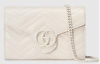 Gucci GG MARMONT SUPER MINI BAG 474575 White