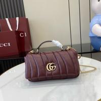 Gucci GG MILANO MINI TOP HANDLE BAG 806017 1 Rosso Ancora red
