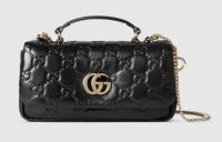 Gucci GG MILANO MINI TOP HANDLE BAG 806017 3 black
