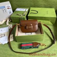 Gucci Horsebit 1955 mini bag 658574 caramel