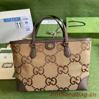 Gucci Ophidia jumbo GG medium tote 631685 2 Brown