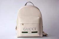 Gucci Print leather backpack 547834 off white