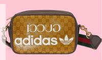 Gucci adidasXGucci small shoulder bag 702427 brown