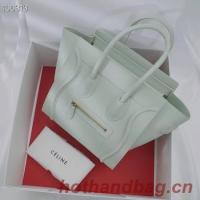 CELINE MICRO LUGGAGE HANDBAG IN LAMINATED LAMBSKIN 167793 20