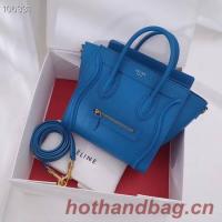 CELINE NANO LUGGAGE BAG IN LAMINATED LAMBSKIN 189244 17