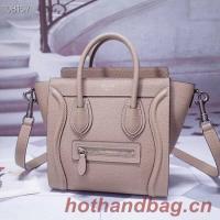 CELINE NANO LUGGAGE BAG IN LAMINATED LAMBSKIN 189244 2