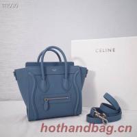 CELINE NANO LUGGAGE BAG IN LAMINATED LAMBSKIN 189244 20