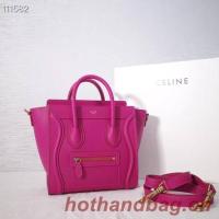 CELINE NANO LUGGAGE BAG IN LAMINATED LAMBSKIN 189244 23
