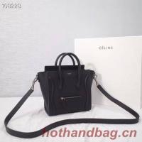 CELINE NANO LUGGAGE BAG IN LAMINATED LAMBSKIN 189244 7