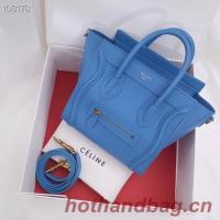CELINE NANO LUGGAGE BAG IN LAMINATED LAMBSKIN 189244 8