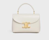 CELINE TEEN NINO BAG IN PATENT CALFSKIN 118113 white