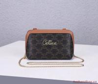 Celine COATED CANVAS CL00382 brown
