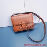 Celine TEEN CLASSIC BAG IN BOX CALFSKIN 199233 TAN