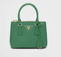 Prada Galleria Saffiano leather mini bag 1BA906 green