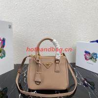 Prada Galleria Saffiano leather mini bag 1BA906 nude