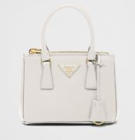 Prada Galleria Saffiano leather mini bag 1BA906 white