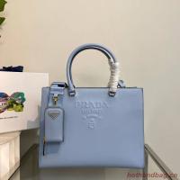 Prada Kristen Saffiano bag 1BD355 sky blue