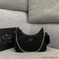 Prada Re Edition 2005 nylon shoulder bag 1BH204 black