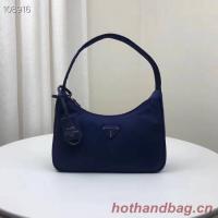Prada Re Edition 2000 nylon mini bag 1NE515 blue