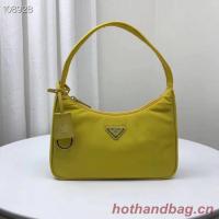 Prada Re Edition 2000 nylon mini bag 1NE515 yellow