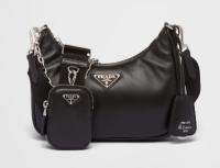 Prada Padded nappa leather Prada Re Edition 2005 shoulder bag 1BH204 black