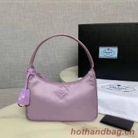 Prada Re Edition 2000 nylon mini bag 1NE515 Lavender