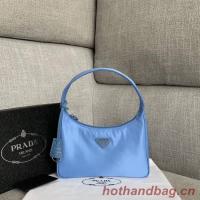 Prada Re Edition 2000 nylon mini bag 91515 blue