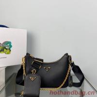 Prada Re Edition 2005 Saffiano shoulder bag 1BH204 black