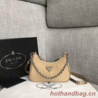 Prada Re Edition 2005 nylon mini shoulder bag 1BH203 apricot