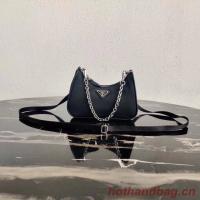 Prada Re Edition nylon mini shoulder bag 1TT122 black