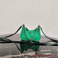 Prada Re Edition nylon mini shoulder bag 1TT122 green