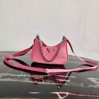 Prada Re Edition nylon mini shoulder bag 1TT122 pink