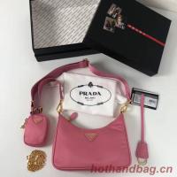 Prada Re Edition nylon shoulder bag 1BH204 rose