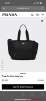 Prada Re Nylon Tote Shopping Mami Bag 1BG102 Black