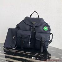 Prada Re Nylon backpack 1BZ811 black&green